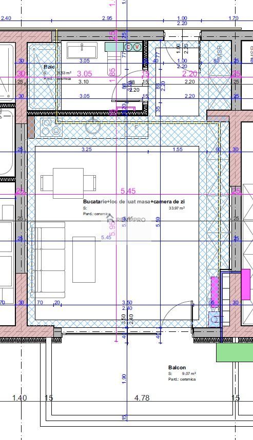 Studio 42 mp - Axxis Nova Resort & Spa - bloc Madrid finalizat - Poză 15