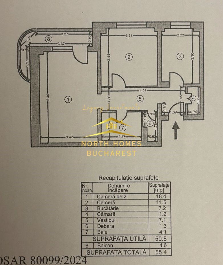 Apartament de vanzare zona tei, bloc 1986 - Poză 17