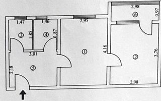 Apartament 2 camere Micro 19,et 2 - Poză 3