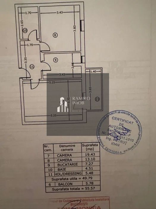 Bloc Nou Apartament 2 camere Decomandat 56mp Theodor Pallady Sector 3 - Poză 6