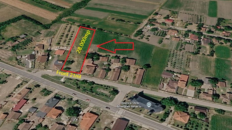 Teren intravilan de vânzare – Doba - Poză 15
