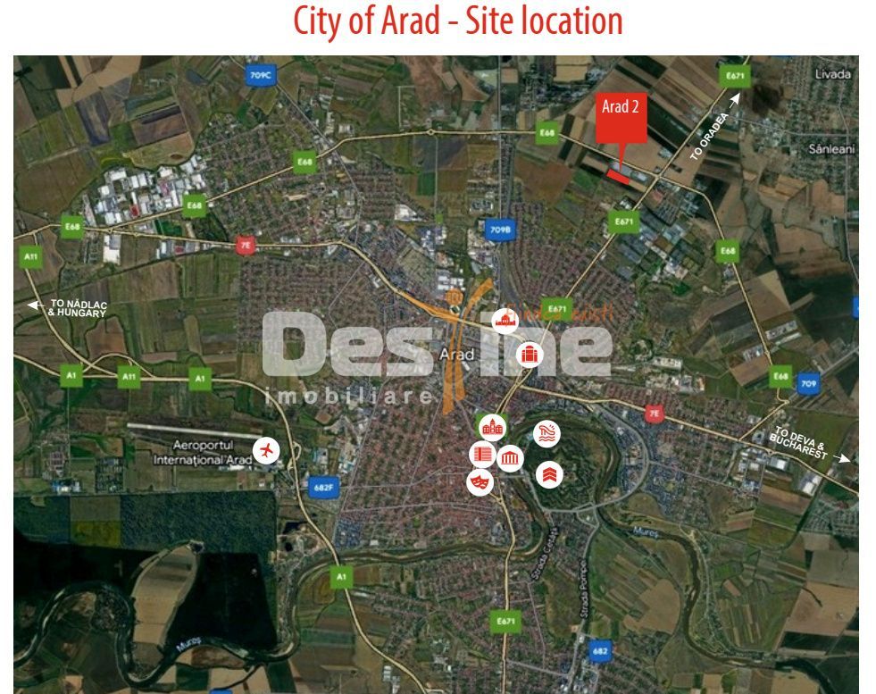 Teren comercial premium 29.000 mp I Arad I 1 km de centrul orasului - Poză 1