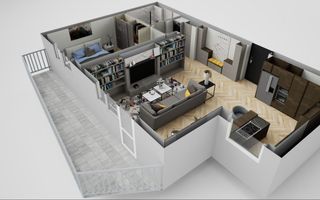 Apartament 2 camere I Balcon I Nou I Lift I Hipodrom - Poză 5