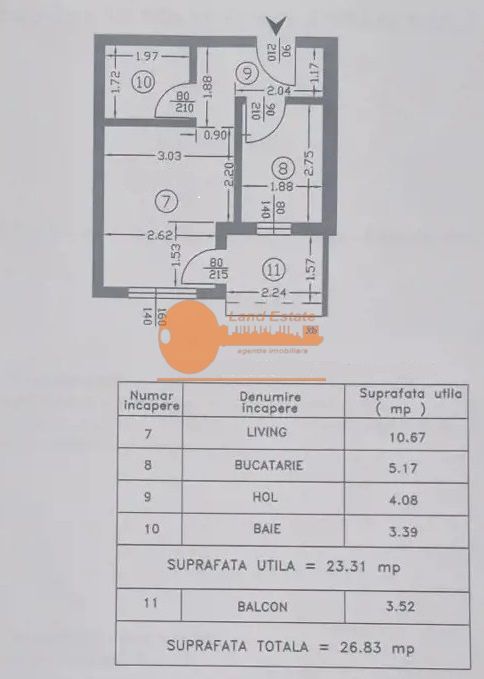 Garsoniera Militari - Schiță 6