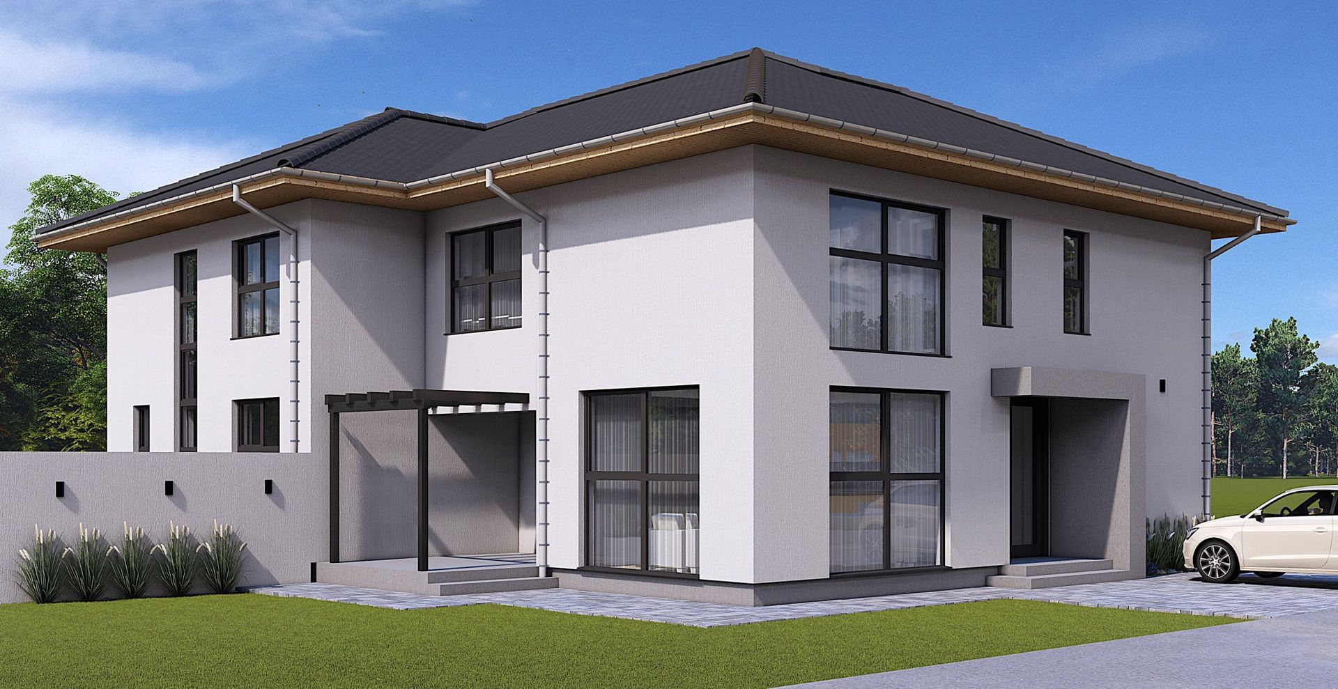 Casa la cheie 4 camere,120 mp,512 mp teren,cu gard si pavaj - Poză 8