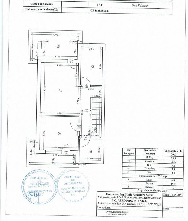 Vila Noua- Erou Iancu Nicolae, Jollie Ville - 250mp utili - Schiță 22