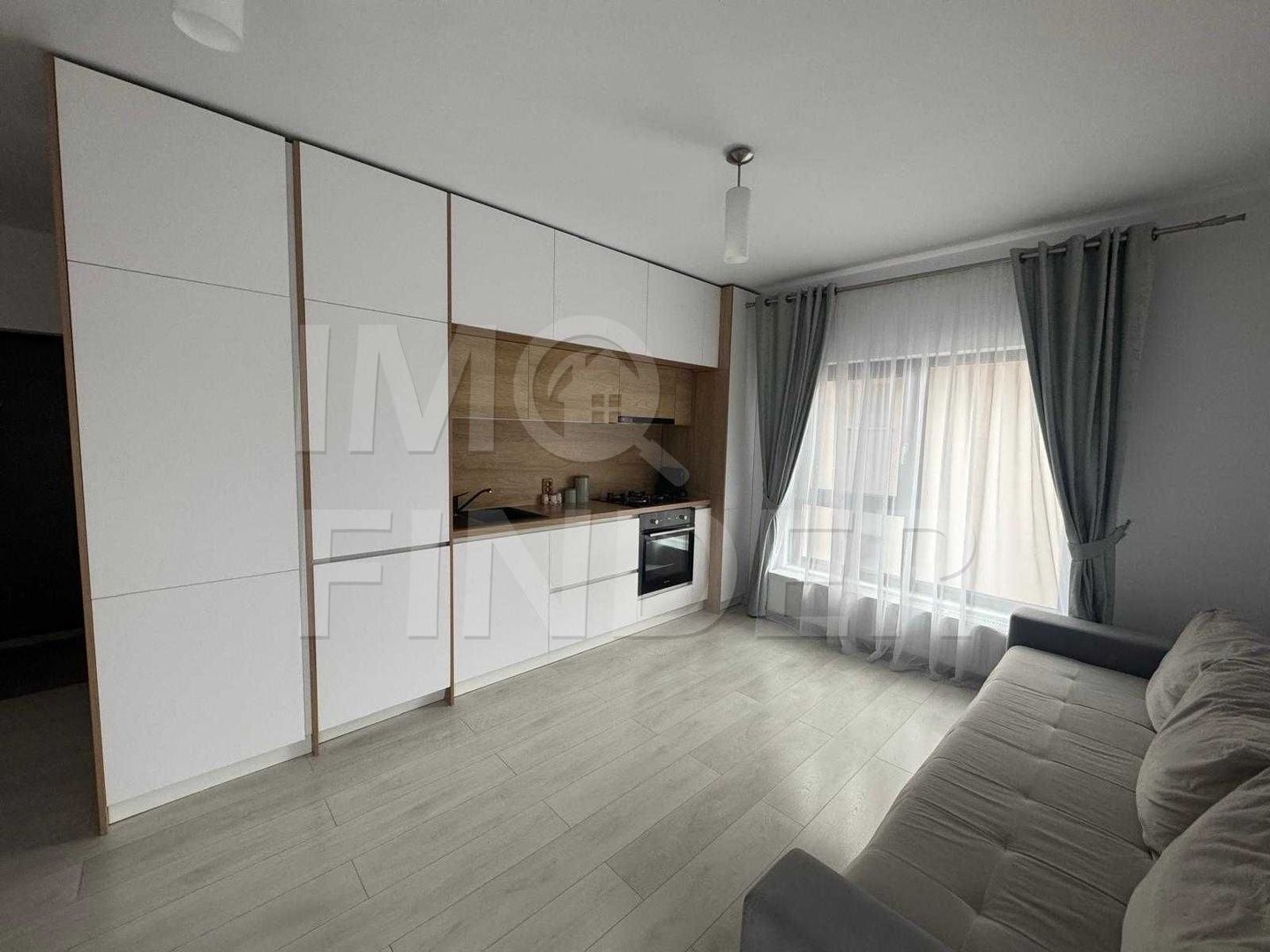 Apartament 2 dormitoare, living + bucatarie, parcare privata - Poză 2