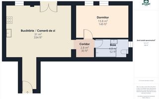 Apartament nou 2 camere și loc parcare - etaj 2 - Giroc - Timișoara - Poză 17