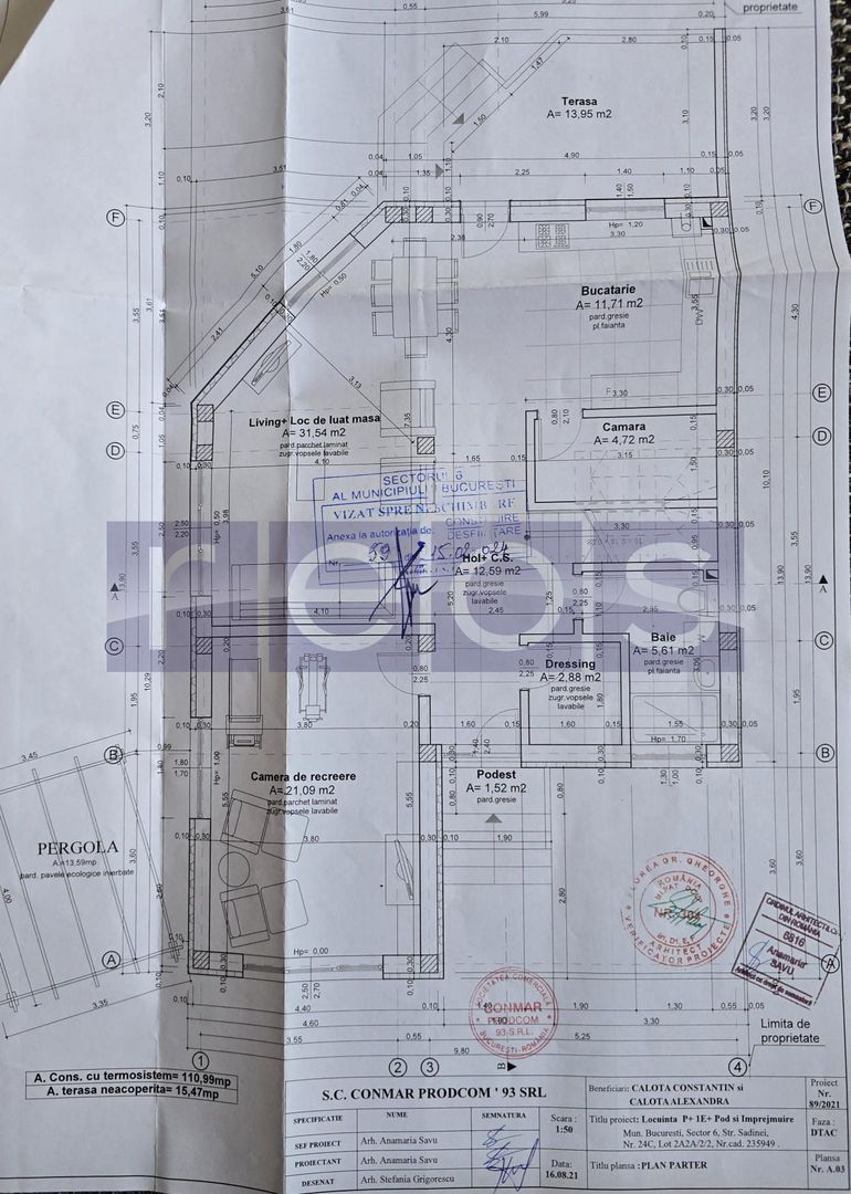 TEREN 734MP | AUTORIZATIE CONSTRUCTII | GIULESTI - Poză 9