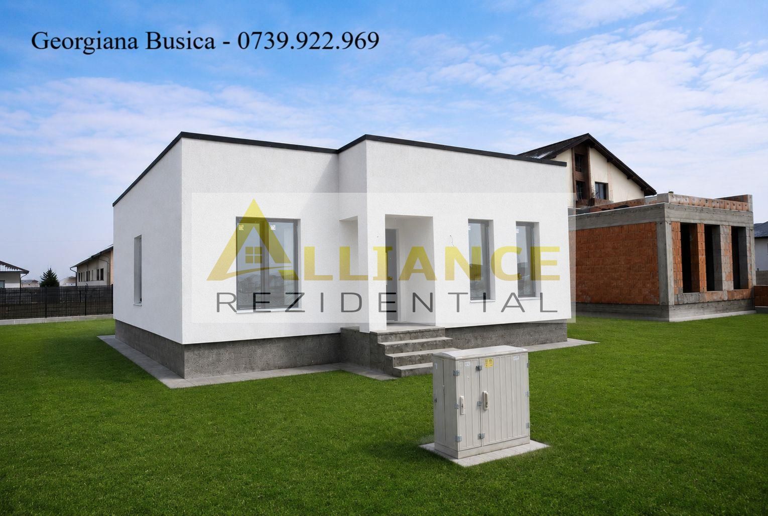Casa individuala ||4 camere 2 bai || teren 307mp || - Poză 1