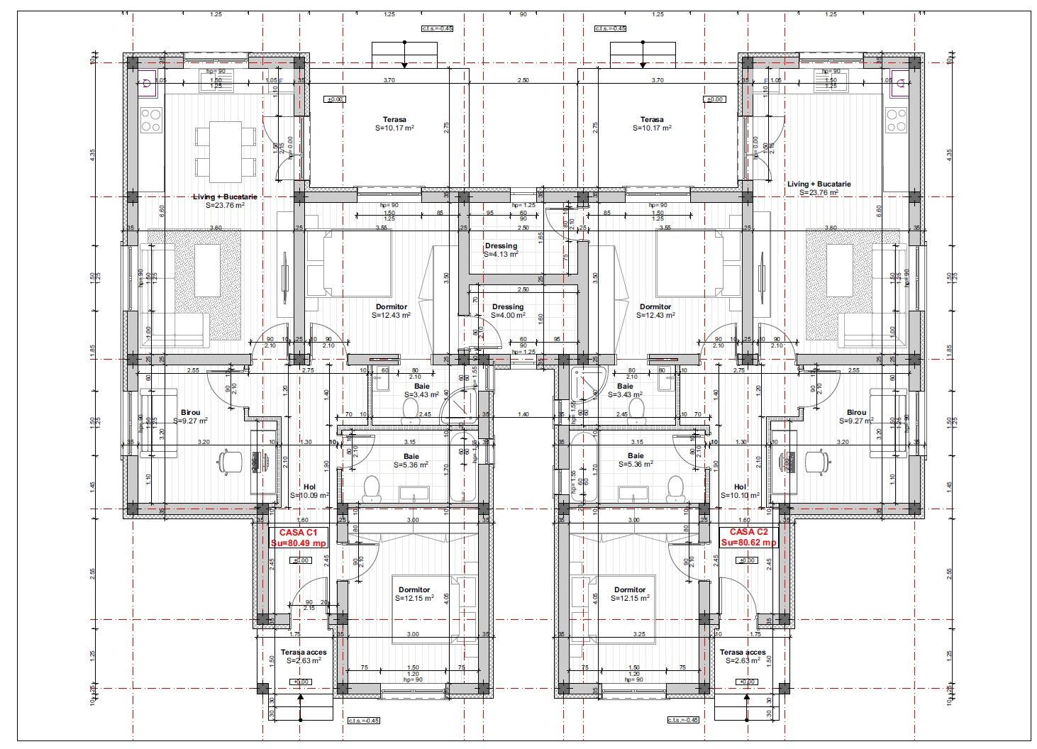 Giroc-Sat Batran | Duplex parter | Toate utilitatile | Strada Asfaltata - Poză 4