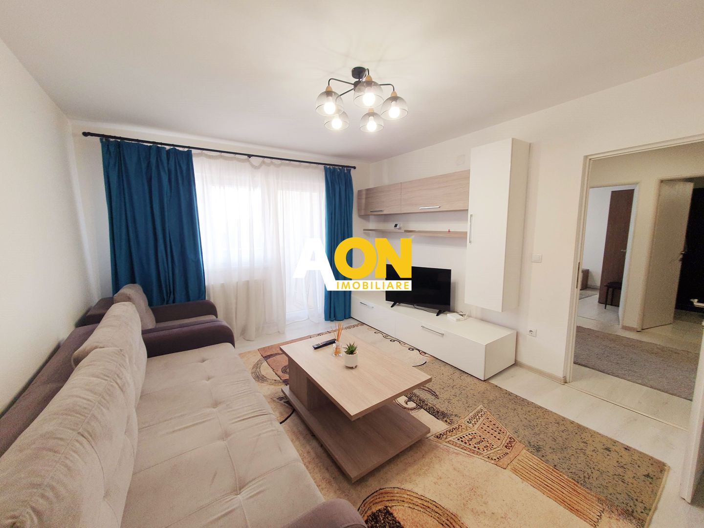 Apartament 2 camere, mobilat, utilat, 50 mp utili, etaj 3,  M-uri - Poză 1