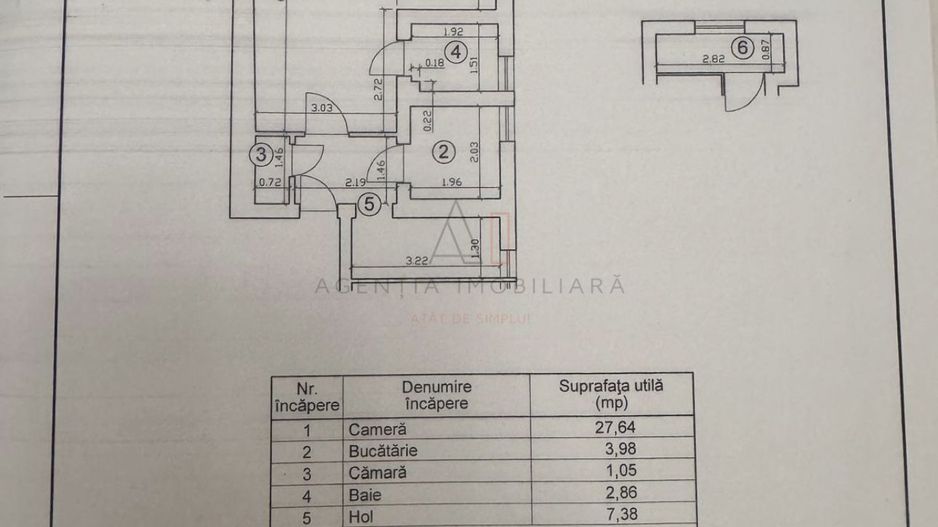 Studio modern cu boxă | 45 mp utili | Inima cartierului Primăverii - Poză 15