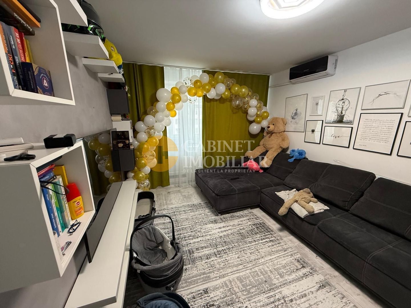 2 Camere Decomandat- Renovat-Mobilat si utilat modern-Piata Voievozilor - Poză 1