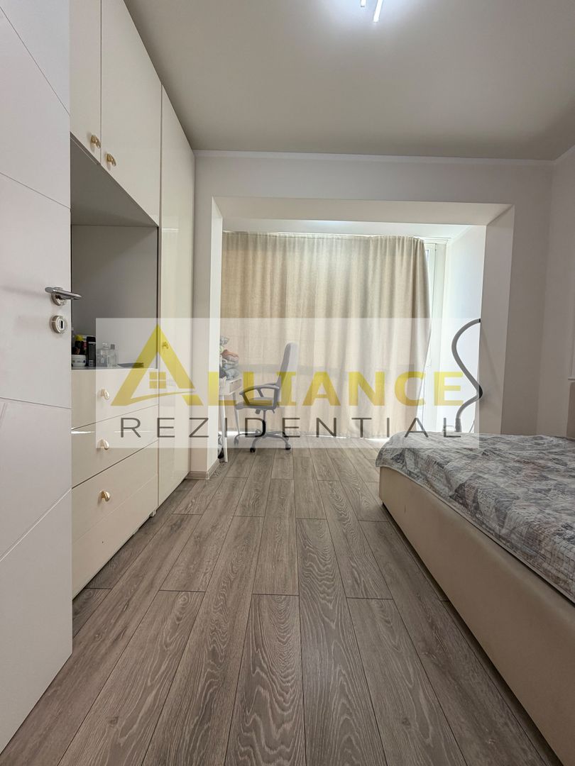Apartament cu 3 camere, mobilat si utilat, bloc 2023, parcare inclusa - Poză 7