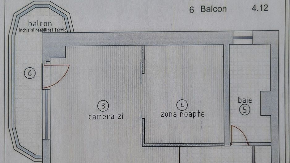 Studio 41 mp, modern, balcon, 5 min Parcul IOR, etaj 6, metrou Muncii - Poză 4