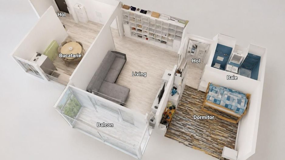 Apartament 2 camere zona Bogdaneștilor - Poză 16
