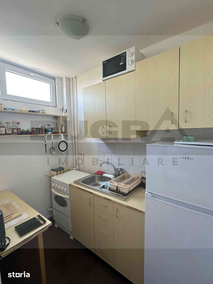 Garsoniera cocheta, 32 mp, etaj intermediar, zona Detunata - Poză 3