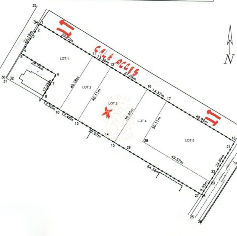 Tern intravilan 1579 mp-M1-regim P+4E-Zona Dedeman - Poză 2