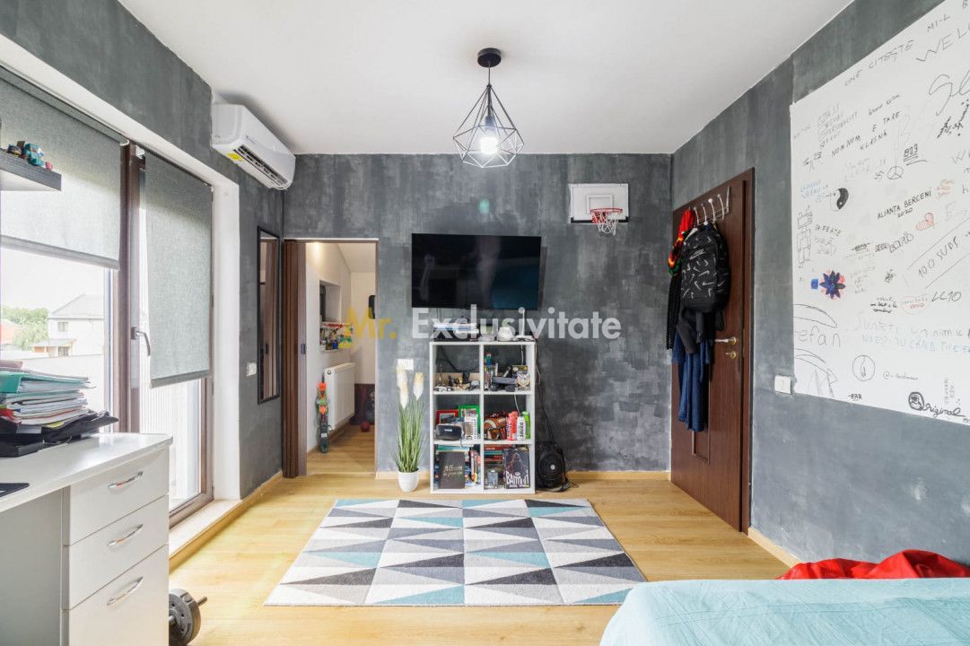 Casă individuală P+M, 5 camere, teren 439 mp – complet utilată, gata de mutat - Poză 5