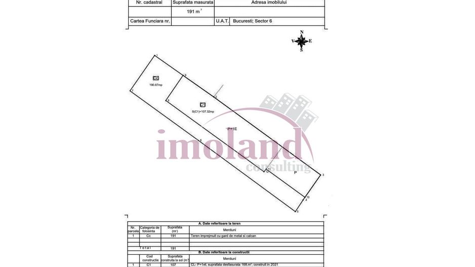 Vanzare - vila noua+spatiu birou/comercial - Crangasi-Constructorilor - Schiță 15