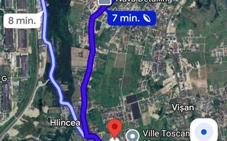Teren intravilan de vânzare Hlincea-Visani - Poză 2