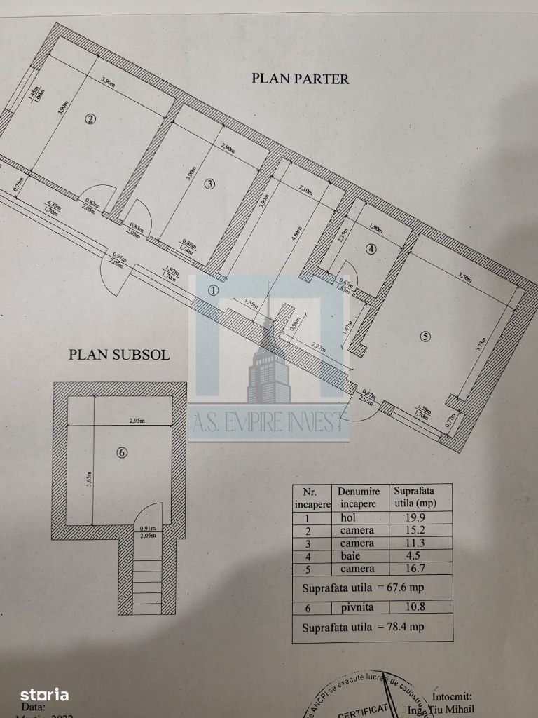Se vinde casa renovata Tarlungeni, teren ~550mp - Poză 9
