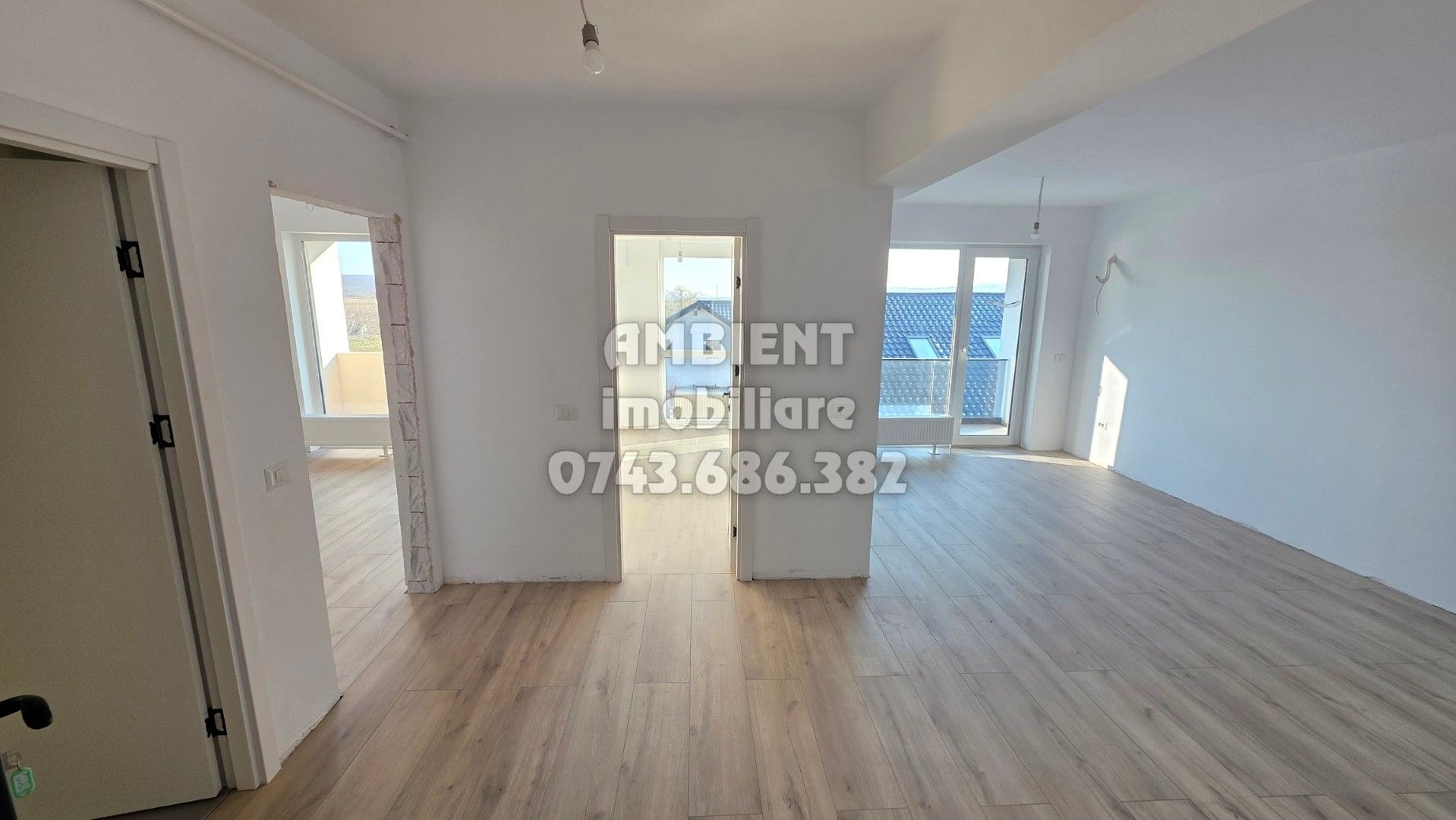APARTAMENT NOU - 2 camere, parter, cu GRĂDINĂ, Complex LOGICENT; - Poză 2