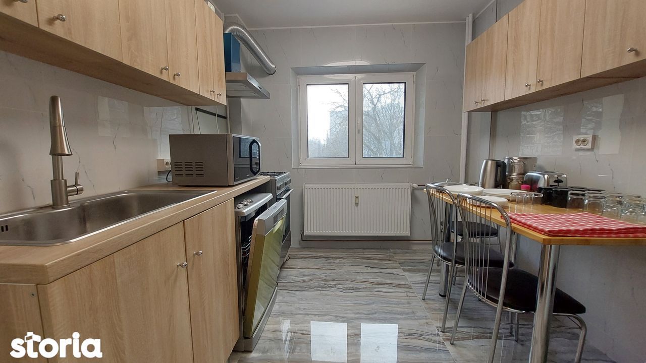 Apartament 2 camere renovat 2022, etaj 2/7, balcon închis,  Metrou Titan 2 min - Poză 2