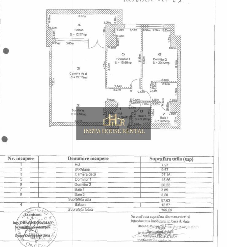 Apartament 3 camere Vita Bella *parcare2x*/ Terasa mare - Poză 12