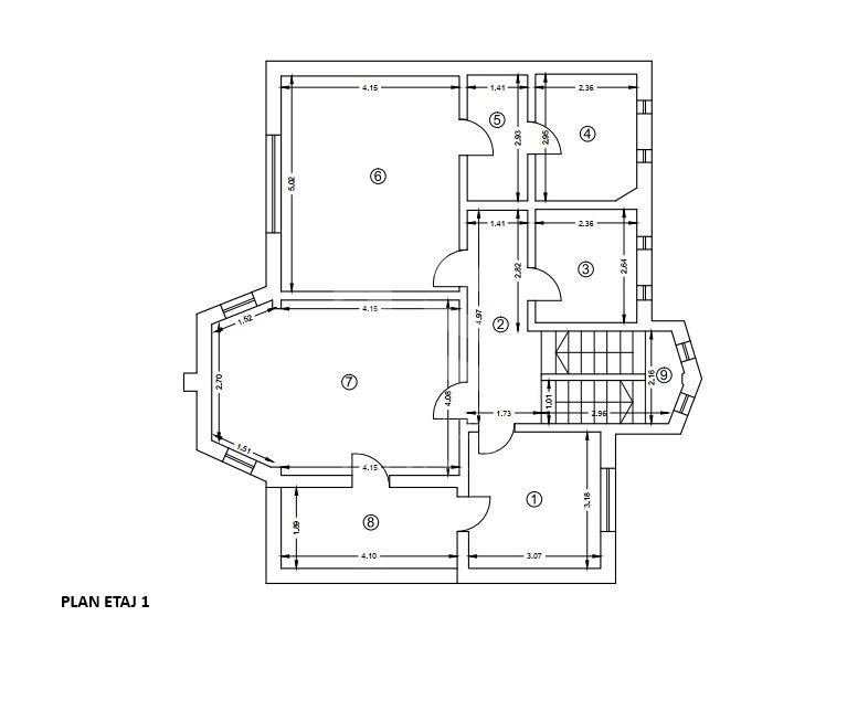 PIPERA - Iancu Nicolae - Gradina Zoologica | Vila 290 mp| Teren 387 mp - Schiță 5