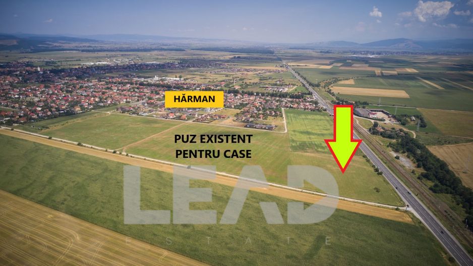 DE VANZARE! Teren intravilan 24100 mp, Harman, la DN11 - Poză 5