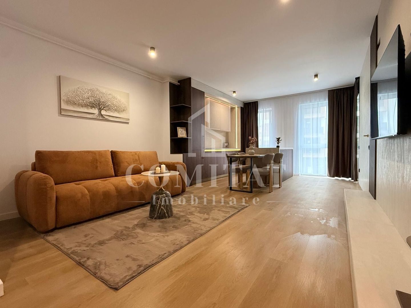 Apartament ultrafinisat | 2 camere | Zona Str Tineretului-Floresti - Poză 1