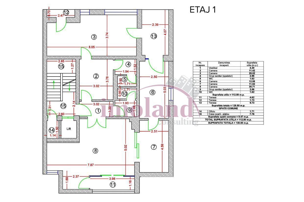 Cladire Reprezentativa - Dorobanti Capitale - Schiță 11