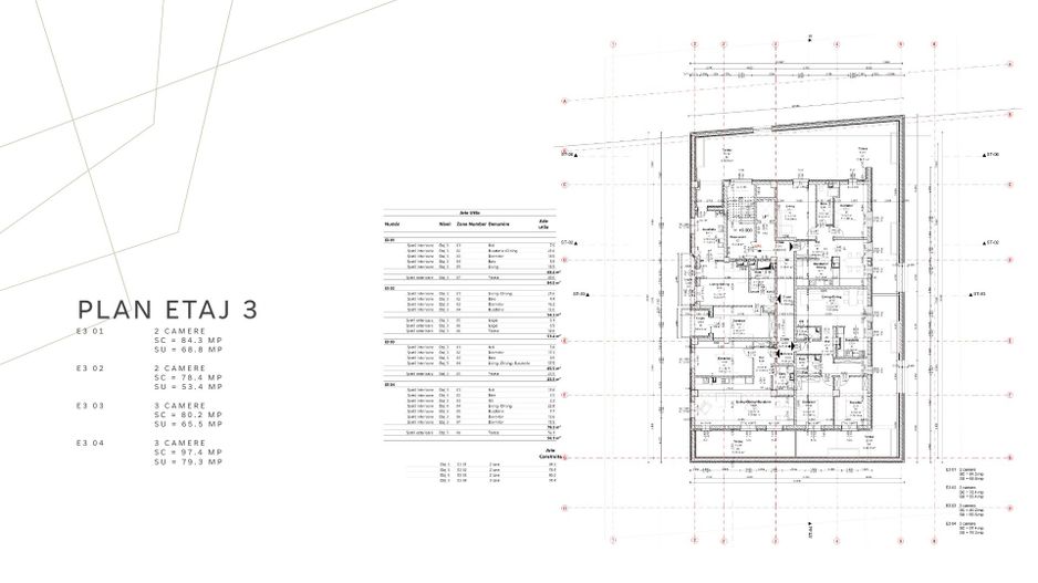 Proiect rezidențial cu AC – 29 apartamente – 4.330 mp – 35 parcări – S - Poză 14