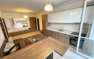 2 camere, semidecomandat, mobilat modern, bloc nou, balcon, Centru - Poză 5