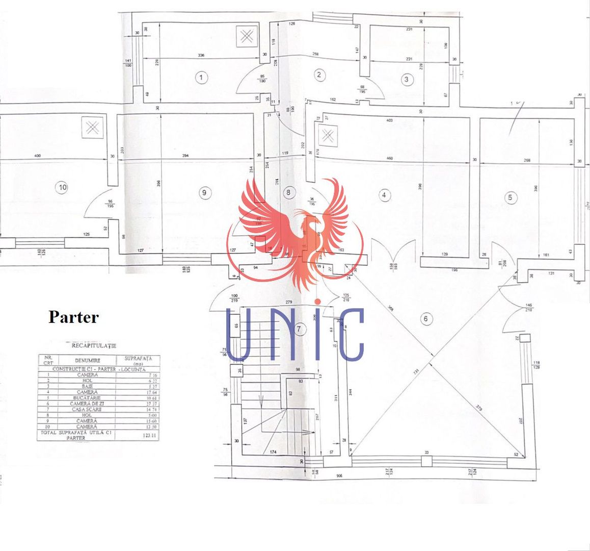 Teren+Casa zona Km 0 Craiova Ideala pentru Spatiu Comercial - Schiță 10