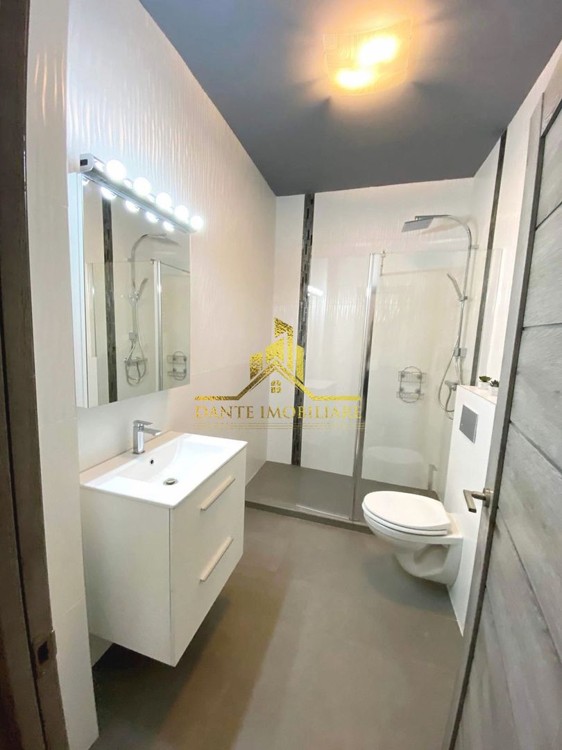 3 camere ,mobilat modern, bloc nou, terasa, parcare, Centru, Ploiesti - Poză 7