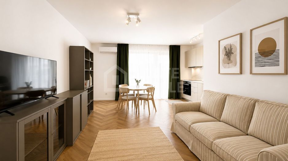 Apartament modern cu 2 camere, ultrafinisat - Poză 2