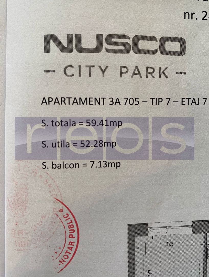 OPORTUNITATE VANZARE APARTAMENT 2 CAMERE | NUSCO CITY | 60MP | FAZA II - Poză 4