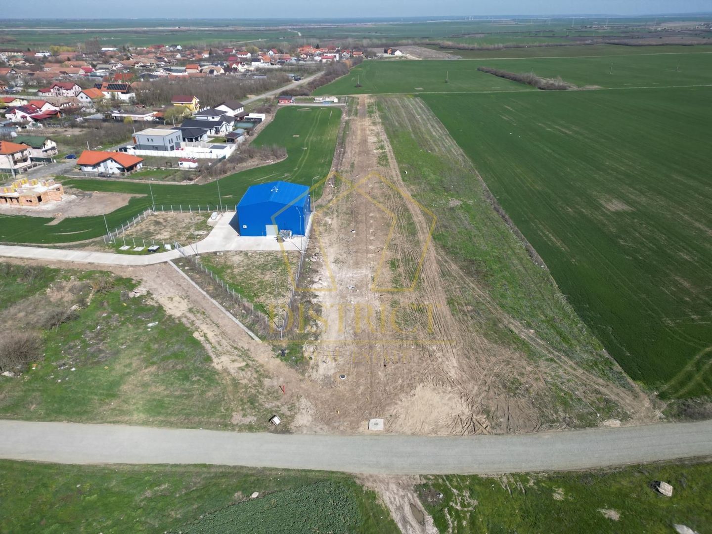 Teren pentru individuala sau duplex 727mp | Covaci - Poză 4