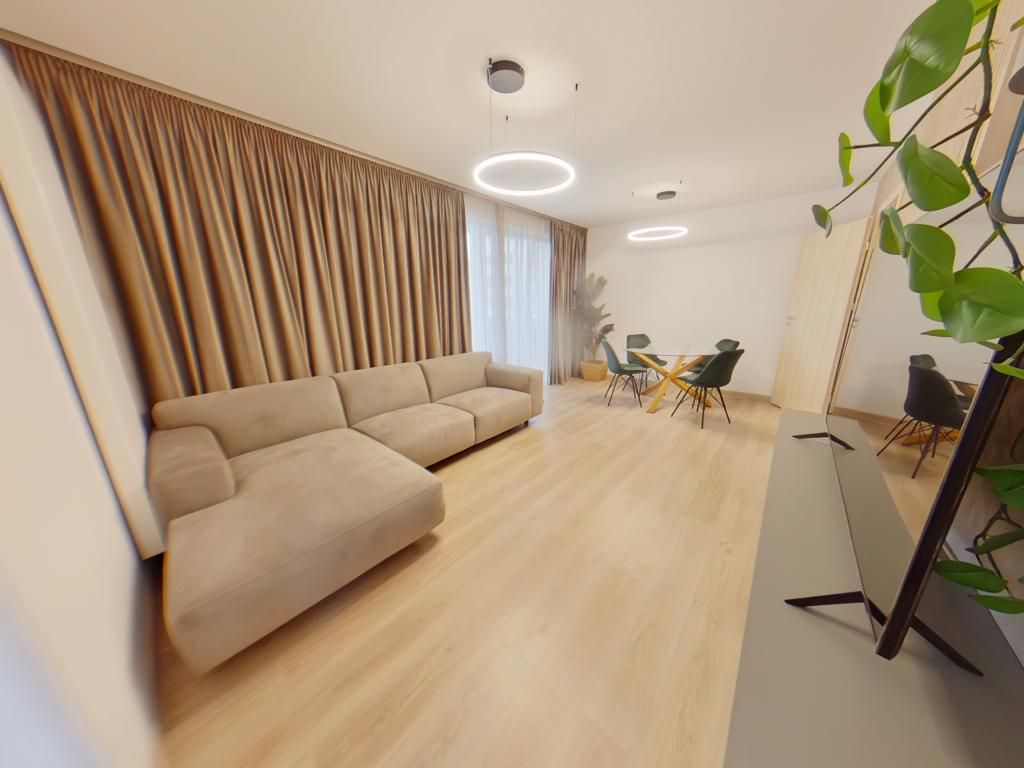 Inchiriem apartament 3 camere mobilat utilat lux cu parcare subterana - Poză 2