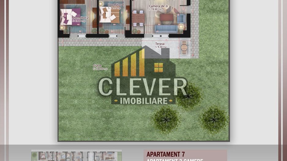 Apartament superb 3 camere cu gradina 176mp Metrou N. Teclu - Poză 1