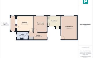 Apartament de închiriat Alfa - Poză 8