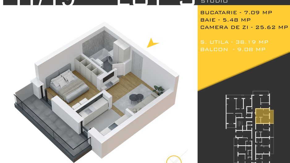 2 camere  Titan Pallady  Metrou Nicolae Teclu - Schiță 10