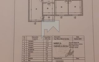Vanzare apartament 3 camere Rahova - Barca - Schiță 19