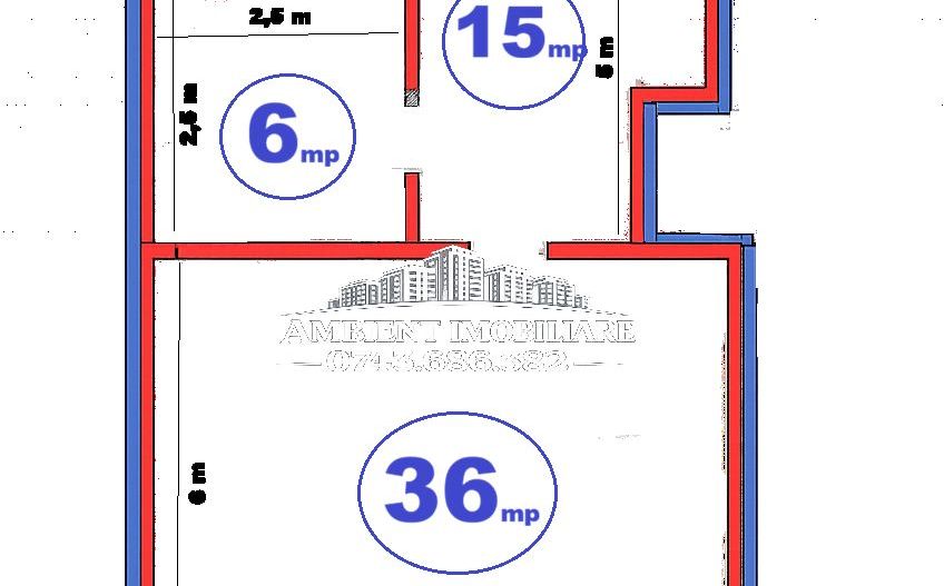 DE ÎNCHIRIAT - Spațiu comercial 57 mp, zona BUIUM - CONFECTII; - Poză 2