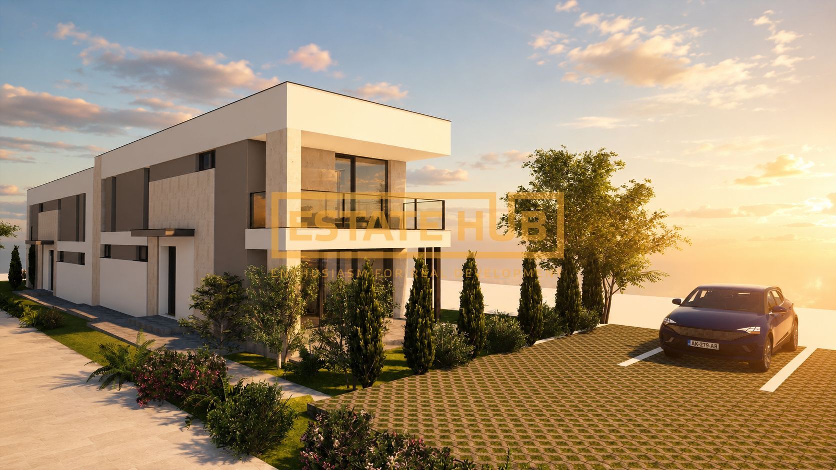 Duplex premium cu eficiență energetică ridicată - Cartier Europa, Aleea Muzicii - Poză 1