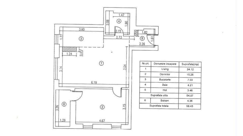 Apartament 2 Camere Mobilat și Utilat în Barbu Văcărescu – Floreasca - Poză 11