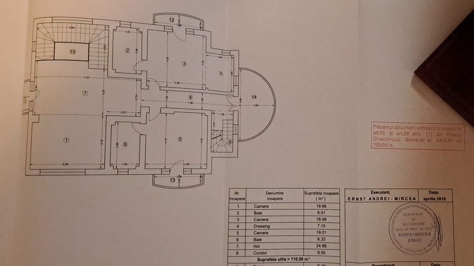 Vilă premium 11 camere | Dămăroaia | saună | fitness | teren 1.000mp - Schiță 27